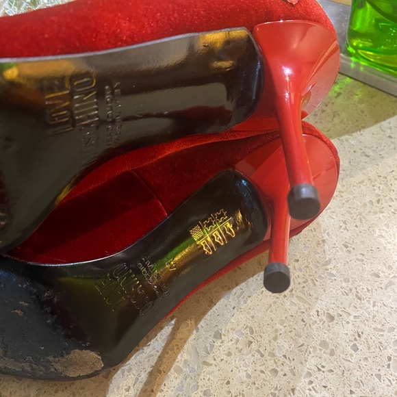 Moschino red shoes - Picture 11 of 14